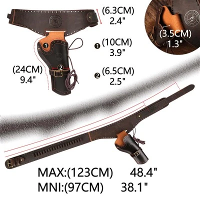 Leather Gun Holster for 1911 (1)