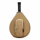 TOURBON Neoprene Padded Pickleball Paddle Sling Bag